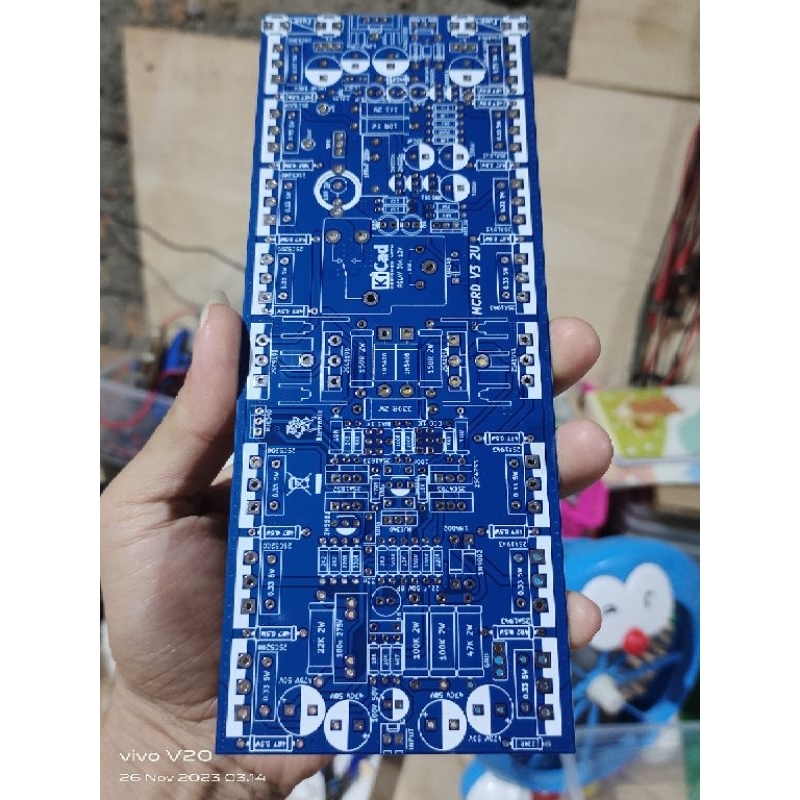pcb MCRD V3 2u 20cm dobel layer fr4