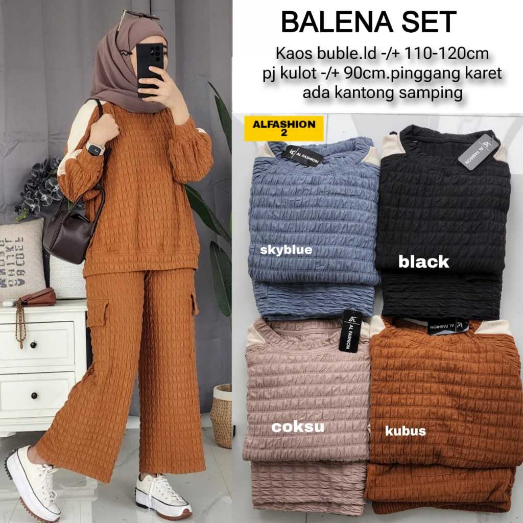 balena set ori alfashion