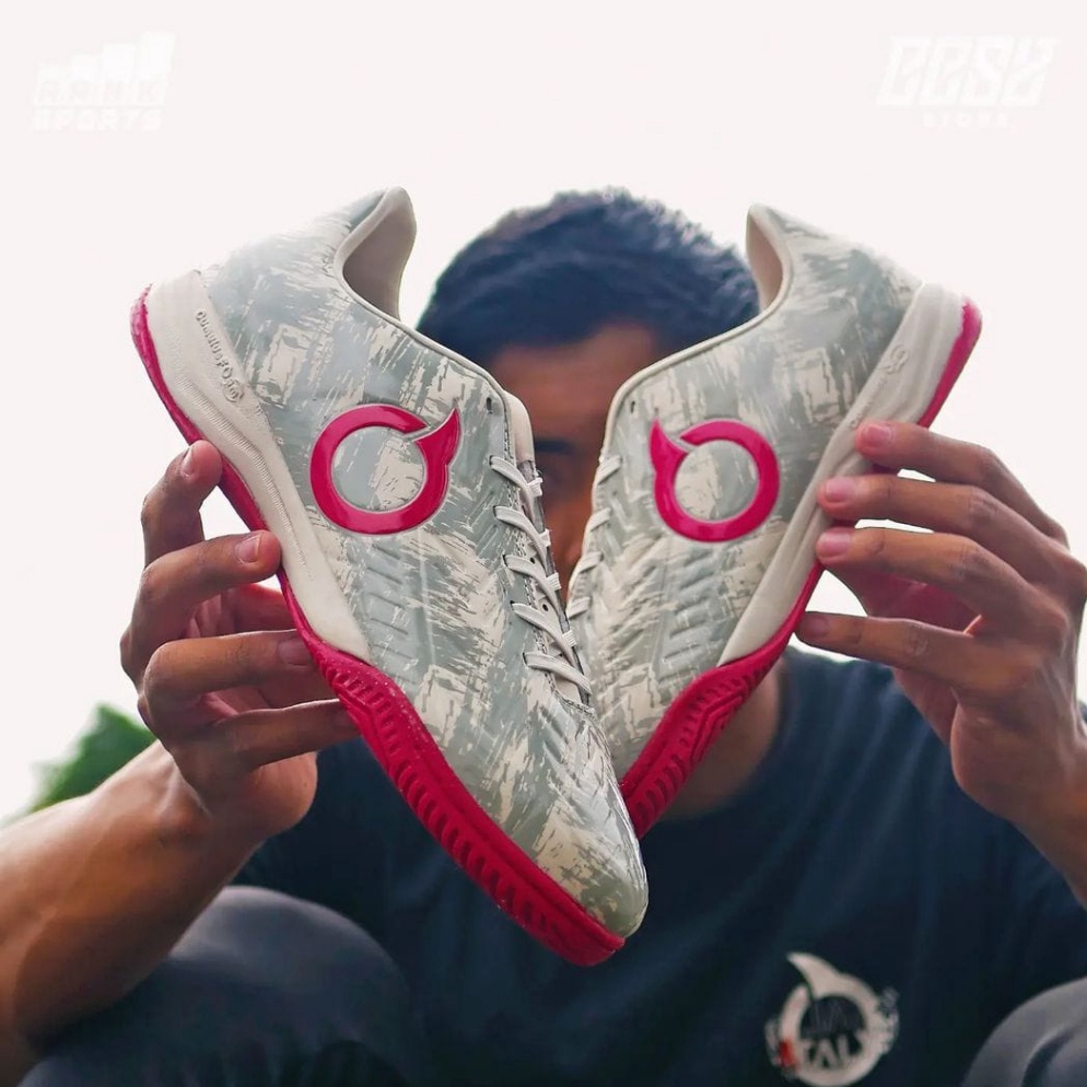 Terbagus.. Sepatu Futsal Ortuseight Jogosala Shiver Grey Pink Ortus Jogosala Shiver Grey Pink Origin