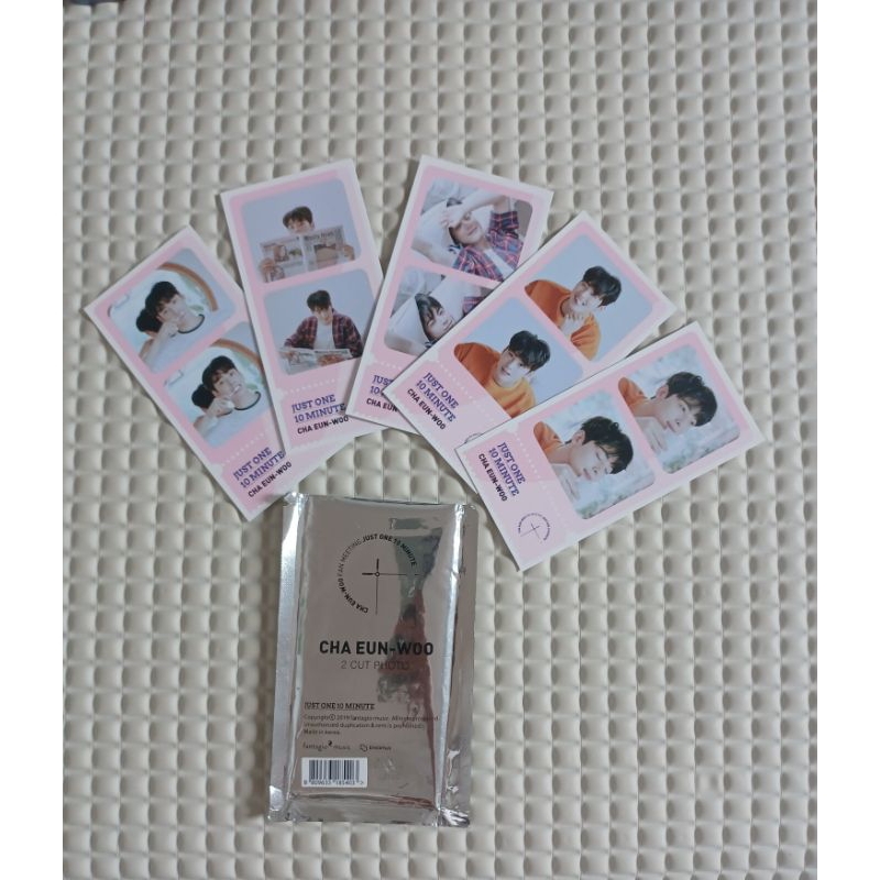 RARE PC JUST ONE TEN MINUTE CHA EUNWOO set all
