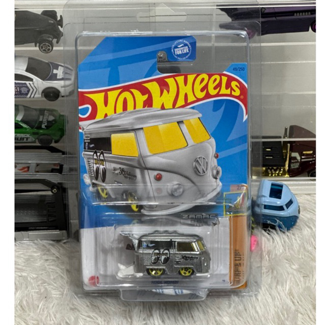 Hotwheels Hot Wheels Kool Kombi ZAMAC VW Volkswagen (FREE PROTEKTOR)