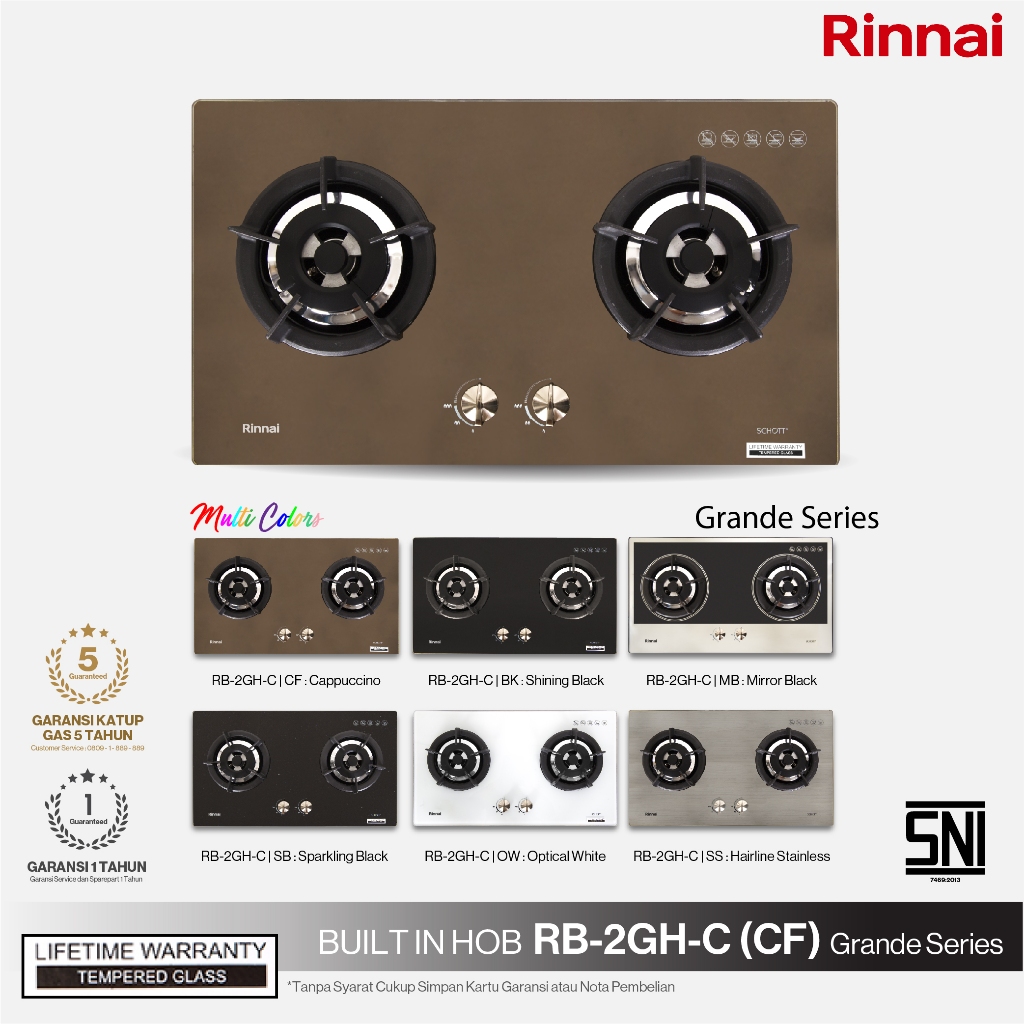KOMPOR TANAM RINNAI RB-2GH-C