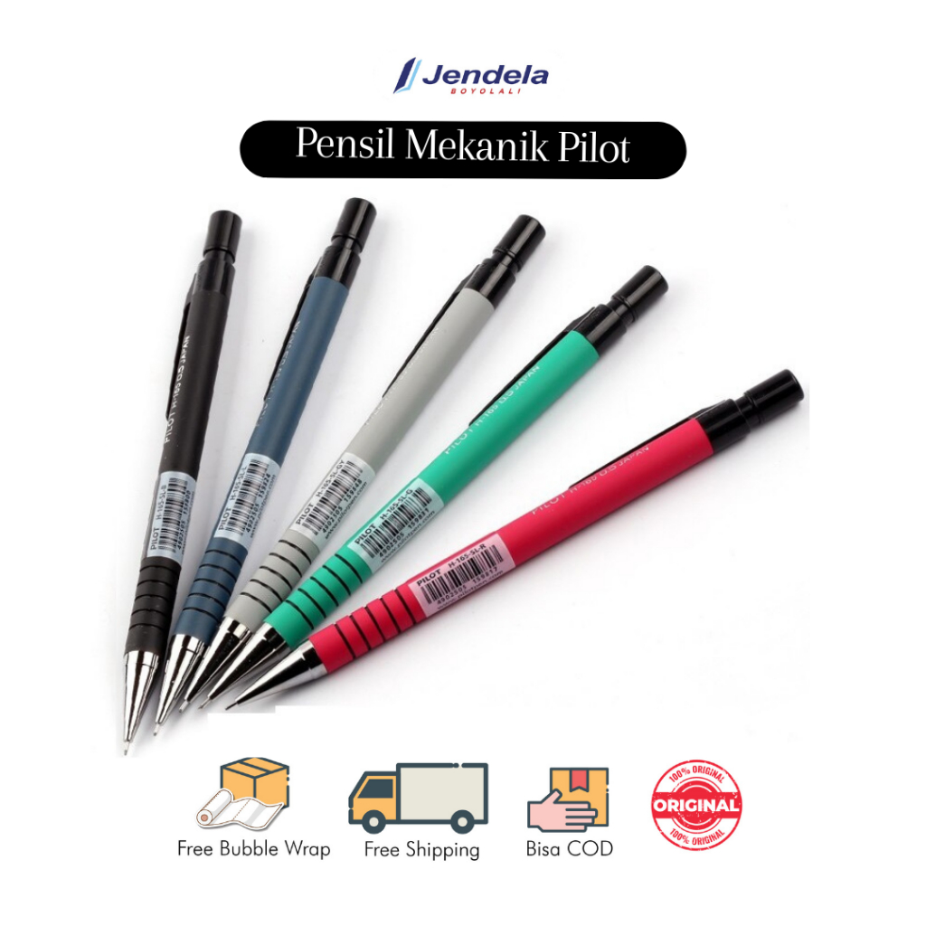 

Pensil Mekanik Pilot Ukuran 0.5 0.3 0.7 Progrex Harga Satuan