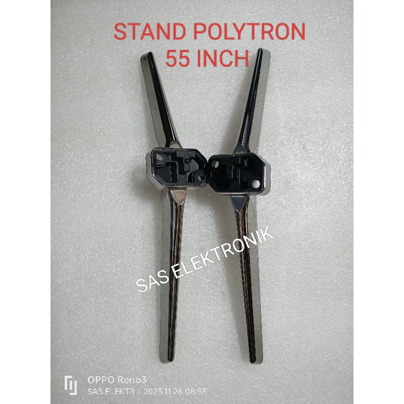STAND KAKI PEDESTAL DUDUKAN TV LED POLYTRON 50-55 INCH PLD50UG5959 PLD-50UG5959  PLD55UG5959 PLD-55U