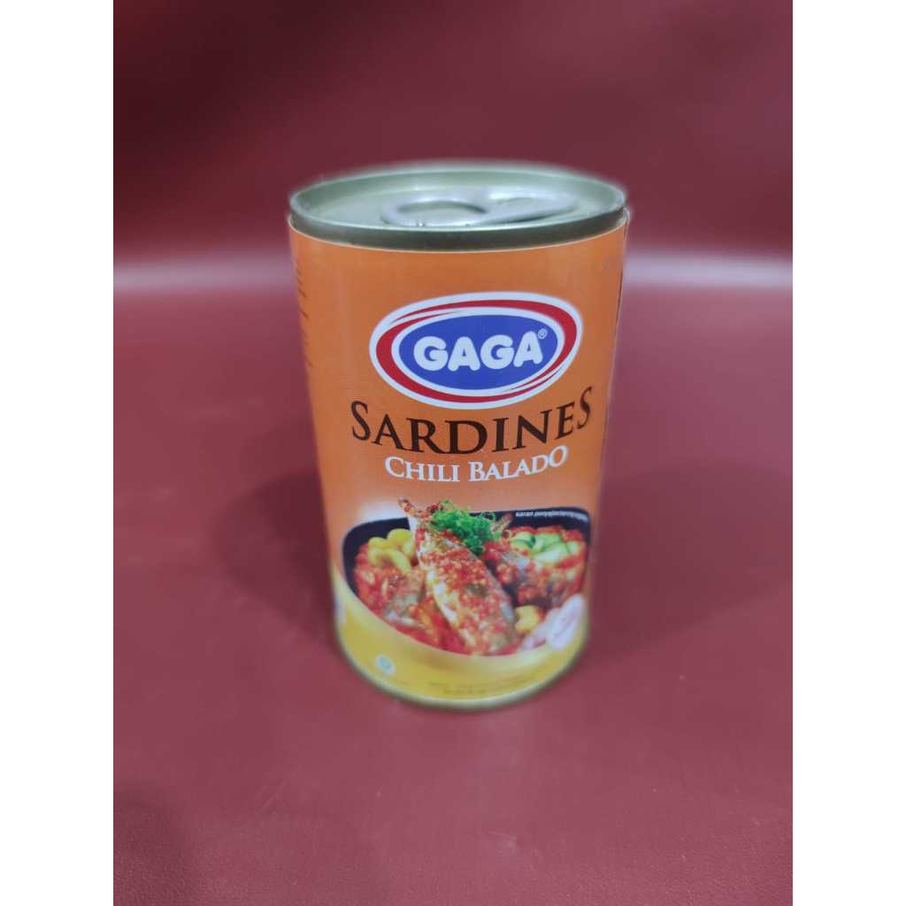 

Gaga Sarden Sambal Balado 155gr - Ikan Dalam Kaleng