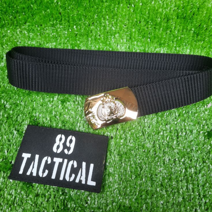 sabuk pdh polri original/ ikat pinggang pdh polri