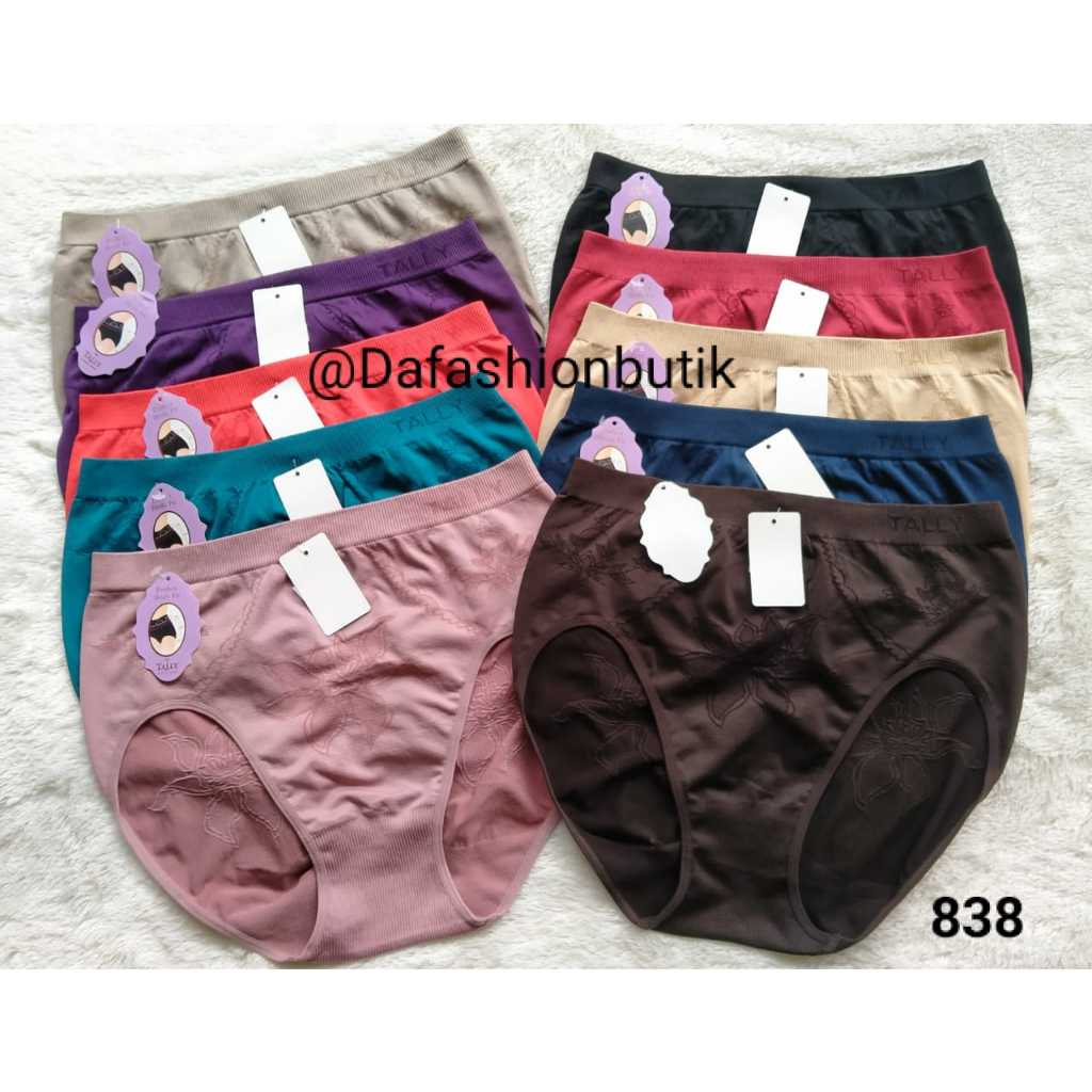 Celana dalam jumbo wanita Tally 838 / CD wanita dewasa bahan rajut