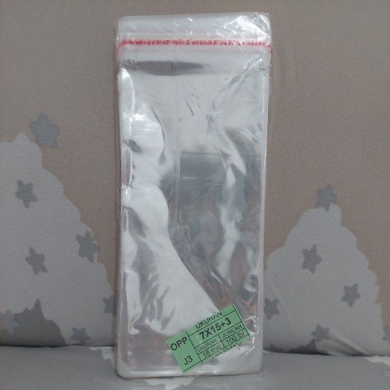 

Plastik OPP Uang ukuran 7x15