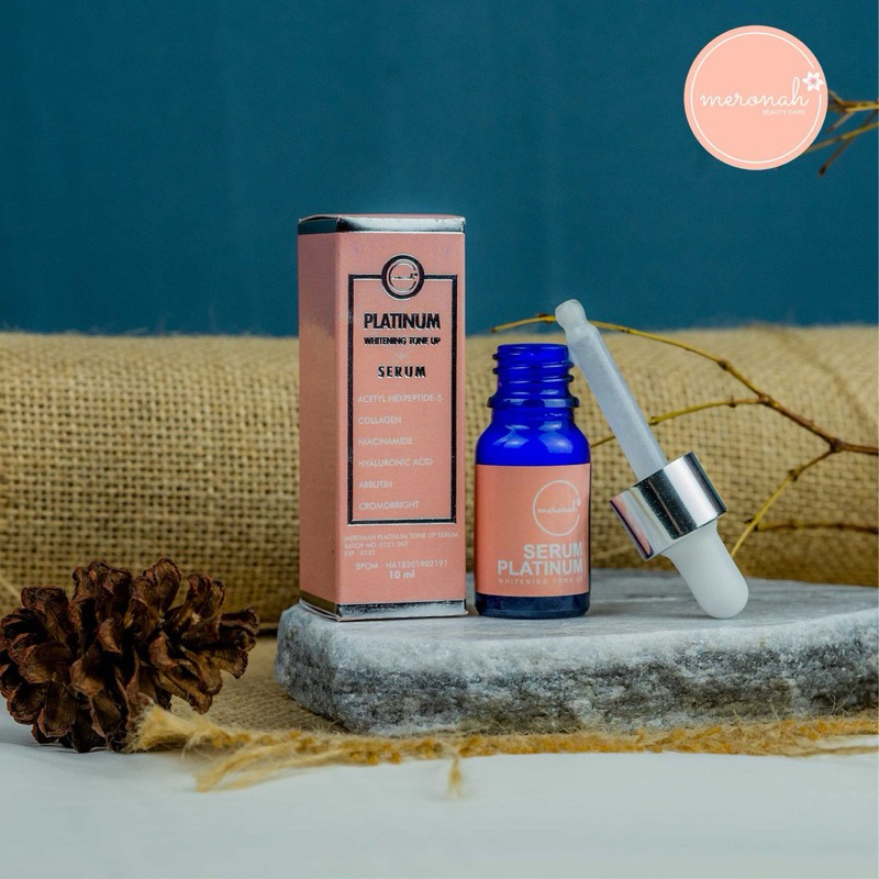 Meronah serum platinum whitening tone up