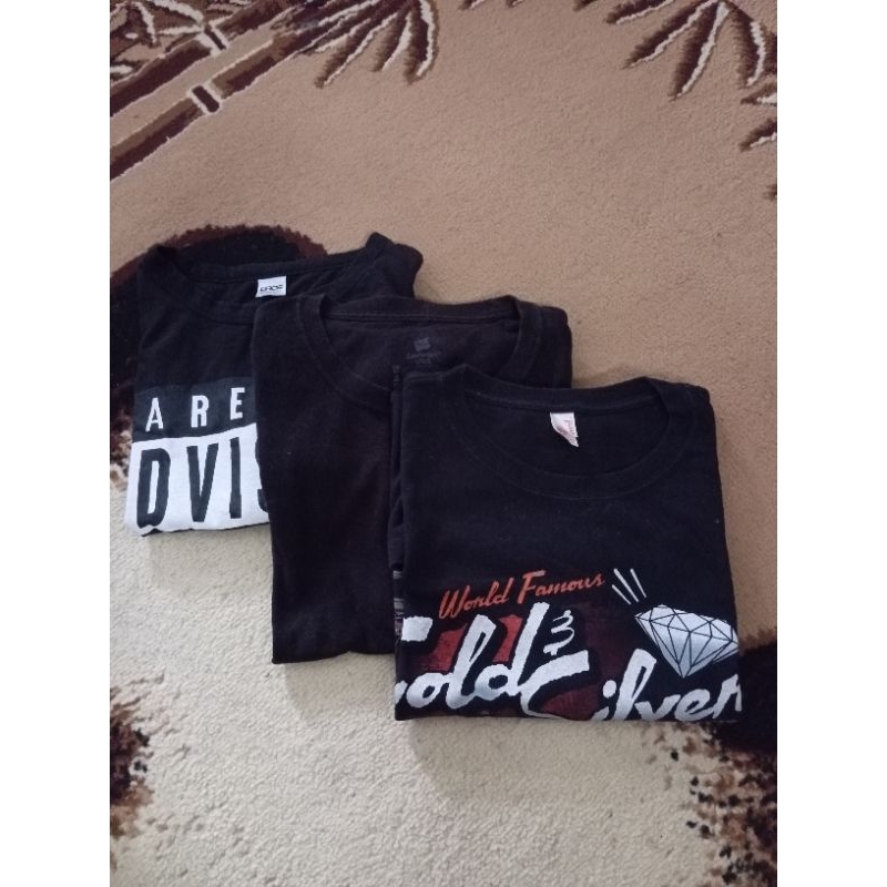 Kaos Second Branded Murah Borongan (3pcs)
