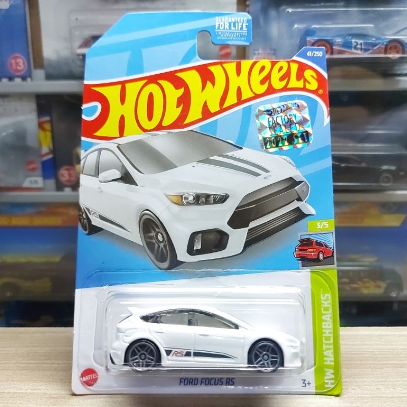 HOT WHEELS FORD FOCUS RS WHITE - SPECIAL COLOUR - FS 2022