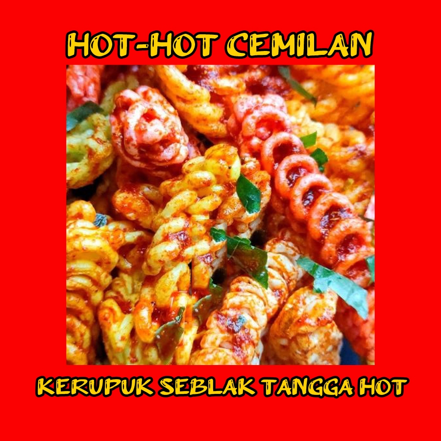 

(COD) KERUPUK TANGGA HOT DAUN JERUK 500 GRAM/HOT JELETOT