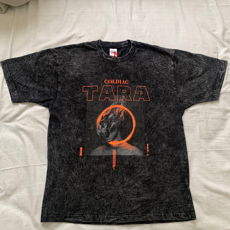 Kaos Coldiac Tara Official Merch Tshirt Size M Second 2nd Bekas