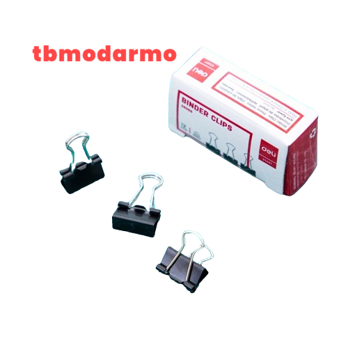 

TBMO DELI EFFORTLESS BINDER CLIP BLACK E38566/0004294 - OCSB