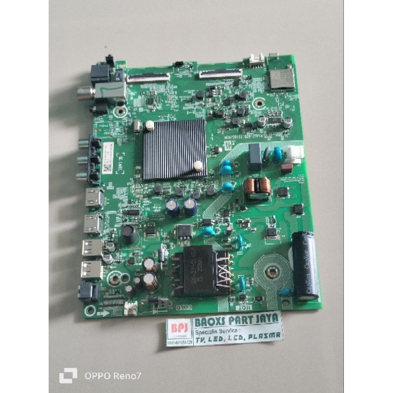 MB - MAINBOARD - MESIN TV LED HISENSE 43E4H - 43E4 H