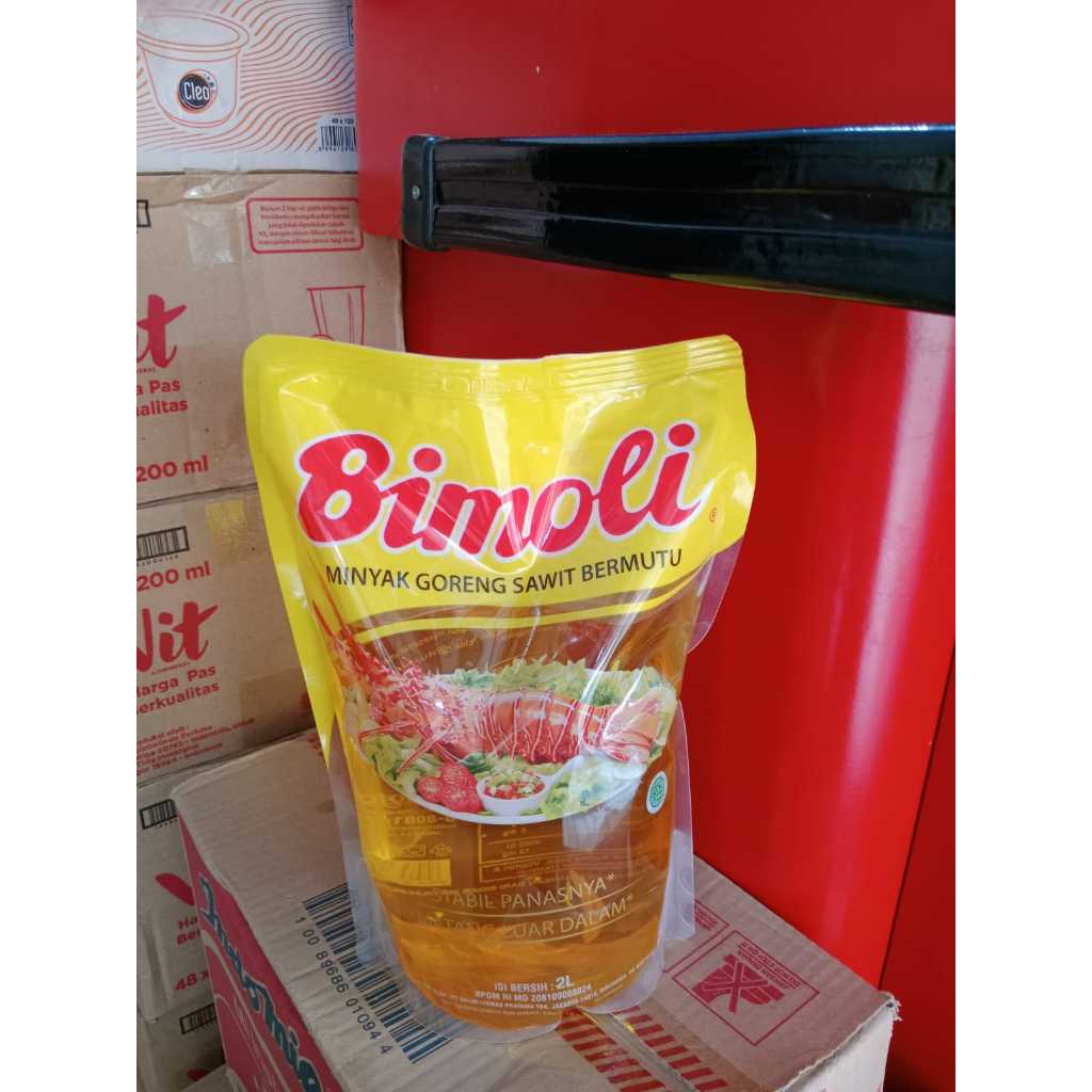 

Minyak Goreng Sawit Bimoli Kemasan Pouch 2L / Minyak Goreng Bimoli Berkualitas