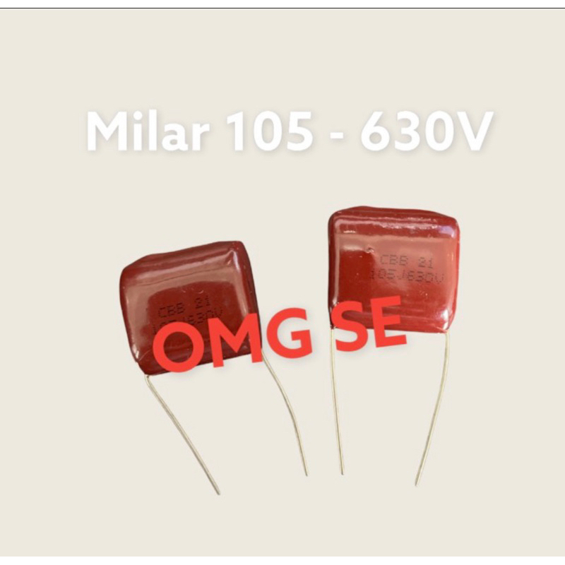 milar 105j 630v capasitor kapasitor