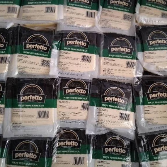 

VJTD1959 Terlaku.../ Gebyar Promo. Keju Mozarella Perfetto 250gr ASLI || Original