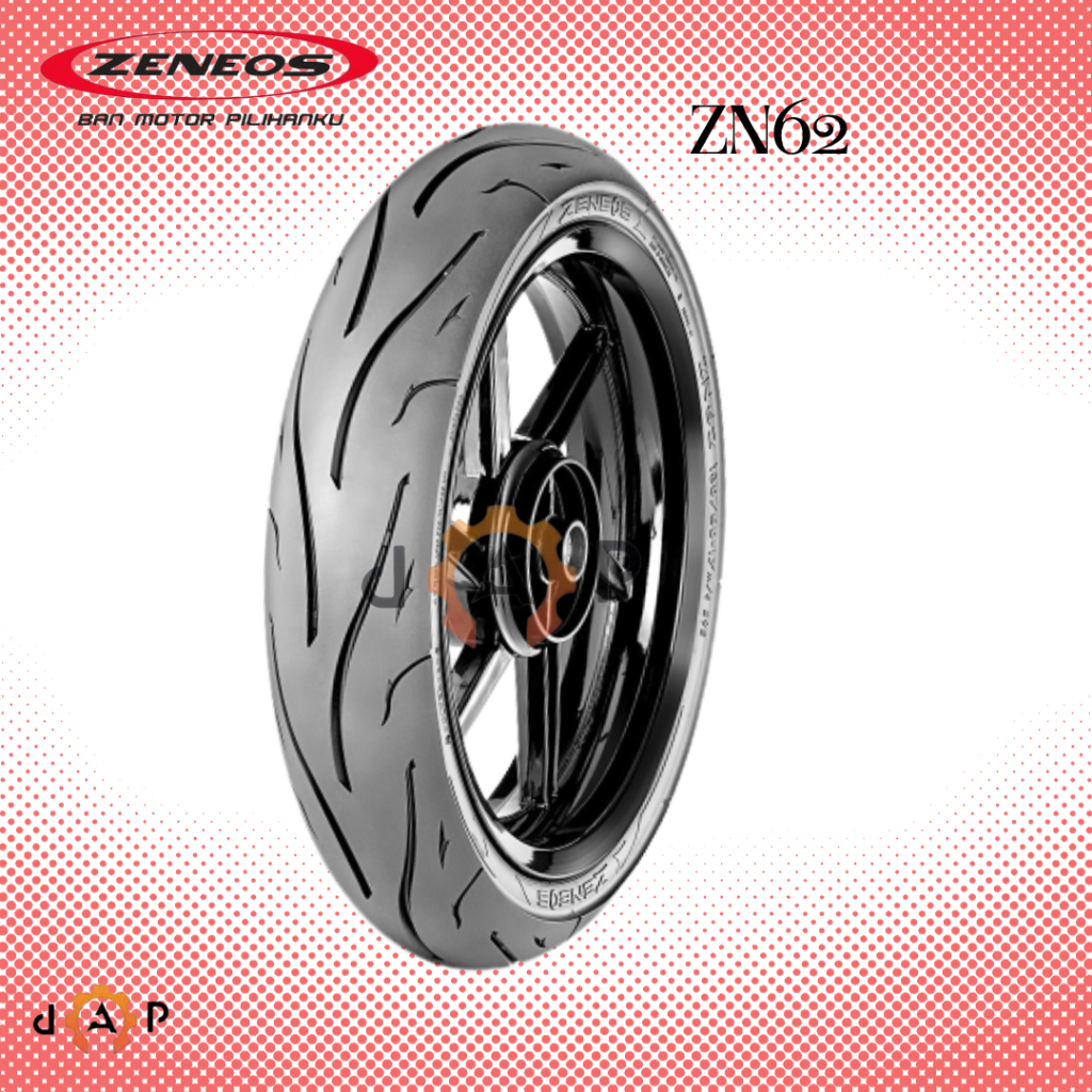 BAN MOTOR MATIC RING 14 // ZENEOS ZN62 110/70-14 TUBLESS //BAN MOTOR AEROX, PCX, VARIO 125