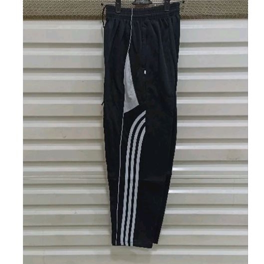 celana training hitam garis putih /training pria/wanita MLXLXXL
