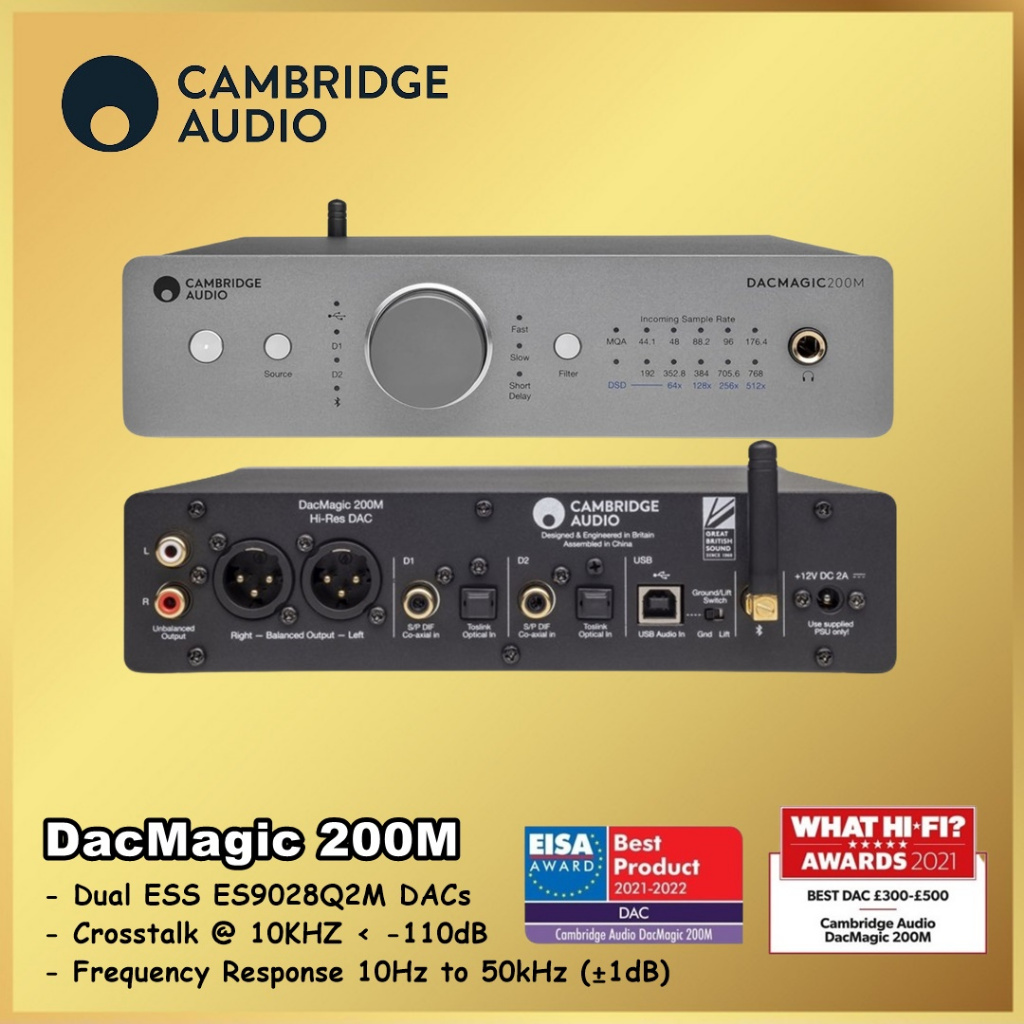 Cambridge Audio DacMagic 200 DAC Amplifier AMP Dac Magic 200M