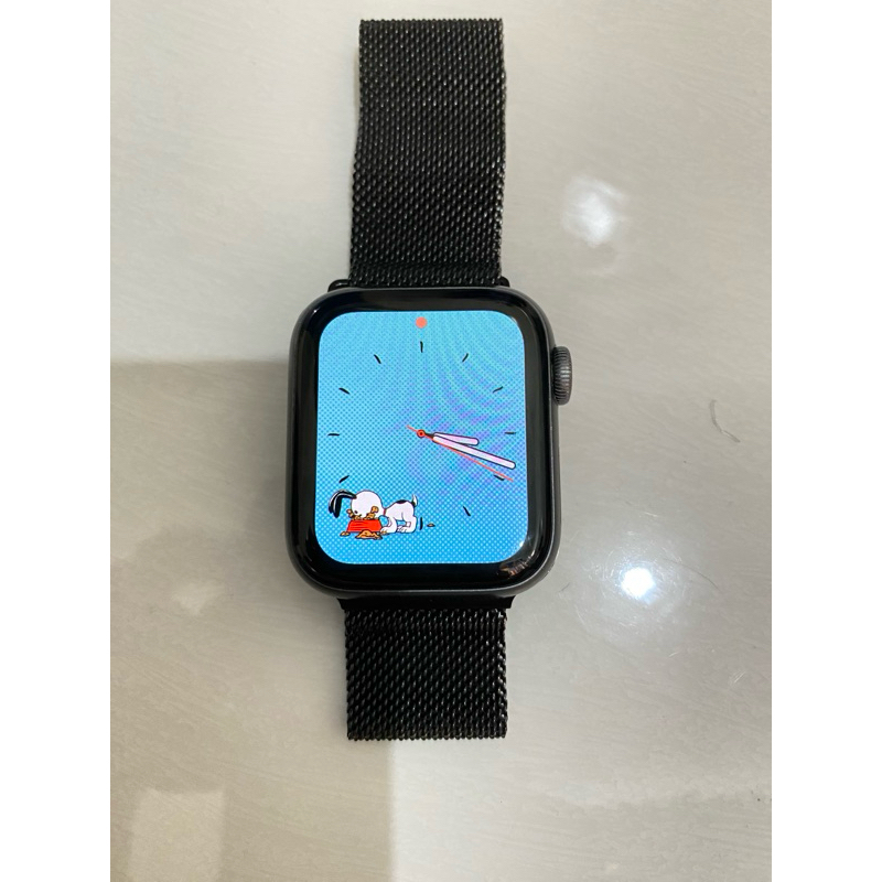 IWATCH APPLE SERIES 5 SECOND PRELOVED ORI JAM TANGAN HITAM