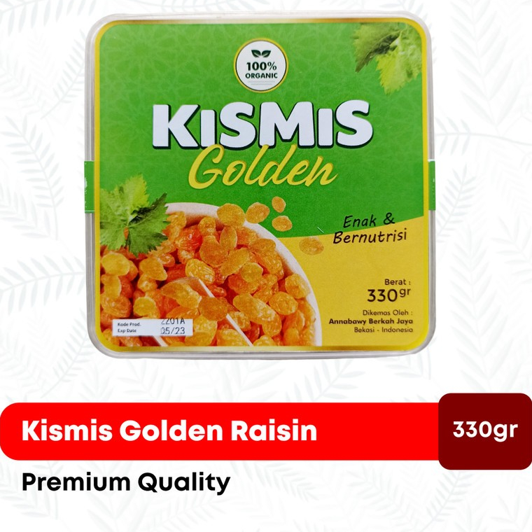 

Golden Raisin | Kismis Golden 330gr 100% Organic
