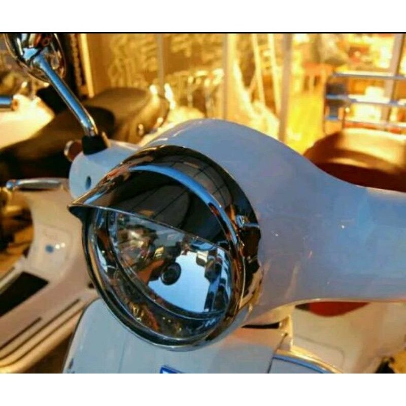 Aksesoris Topi lampu buat vespa Lx /aksesoris vespa matic