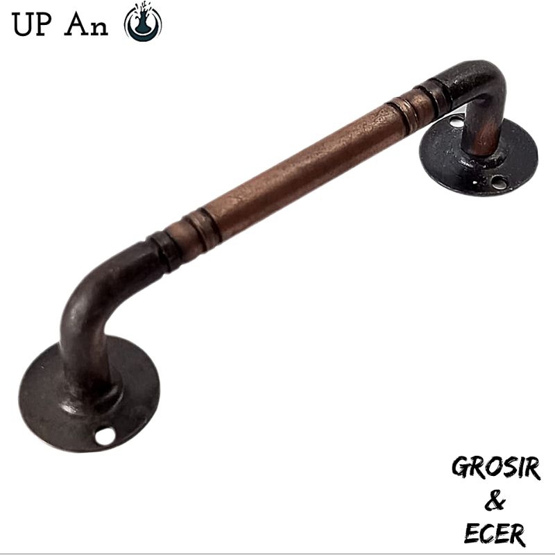 Handle Laci Gagang Pintu Gagang Lemari Tarikan Jendela Minimalis Model Gawang Antik 12cm