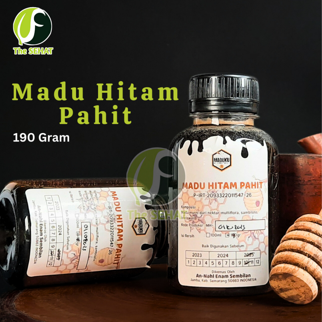 

TheSehat Madu Hitam Pahit Asli Original Madu Hitam Diabetes Madu Pahit Herbal Madu Asli Murni Original 190gr