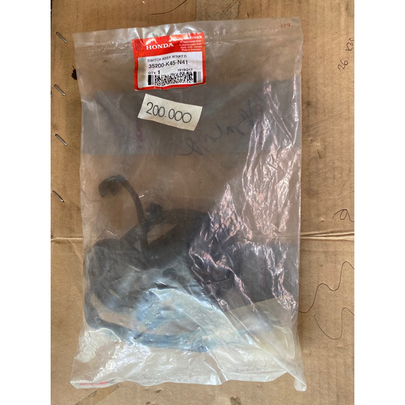 Switch Assy Winker 35200-K45-N41 Honda CBR150R