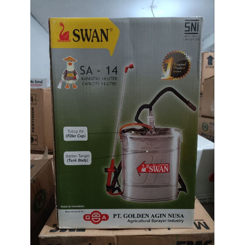 Sprayer Swan Manual 14 Liter