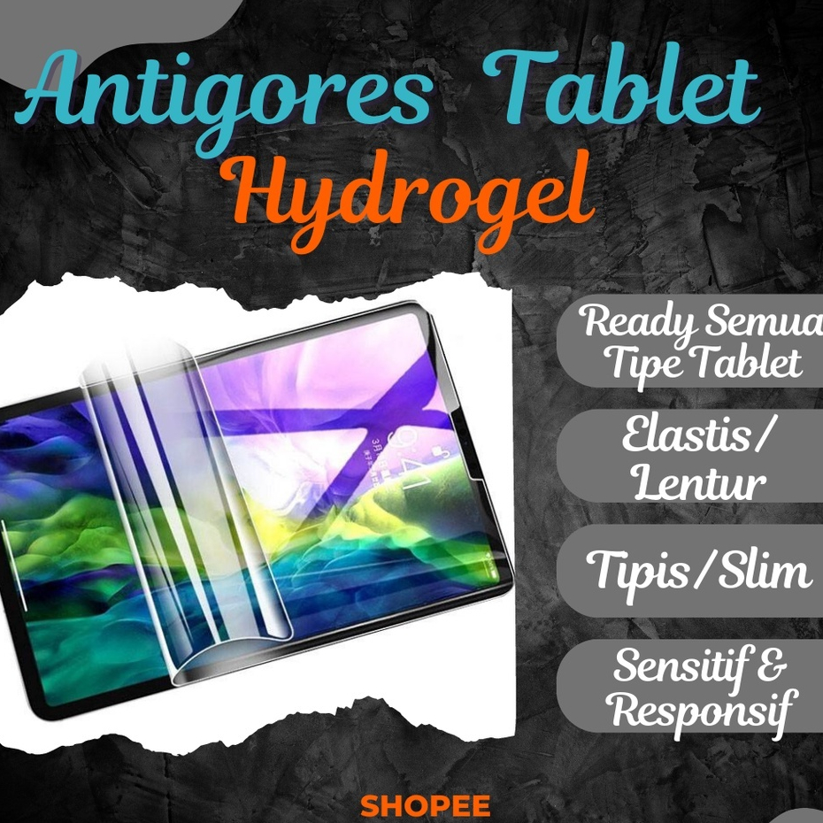 2025 Hydrogel Depan/Belakang SAMSUNG Tab 3 A A2s 3V A8 A7 S3 S6 Lite 4 Active Pro Note 8 N8000 2014 