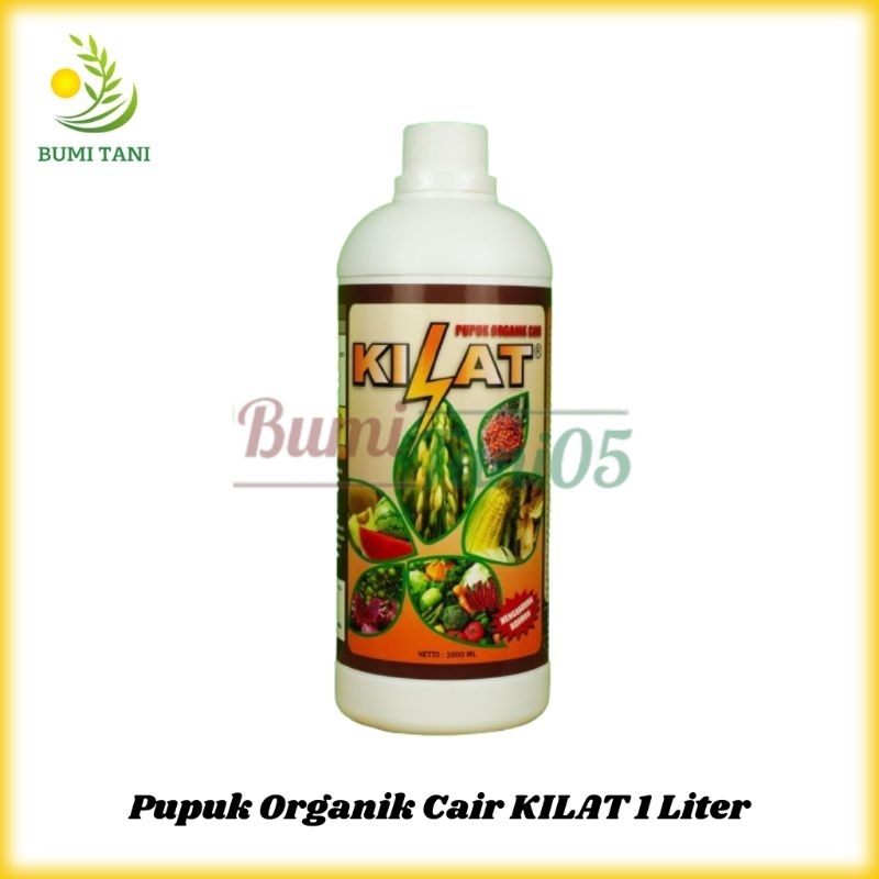 PUPUK KILAT-Pupuk Organik Cair Kilat 1 Liter Mengandung Hormon Original