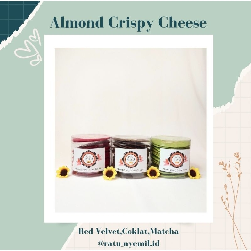 

ALMOND CRISPY CHEESE ( Beli 3 Lebih Murah )