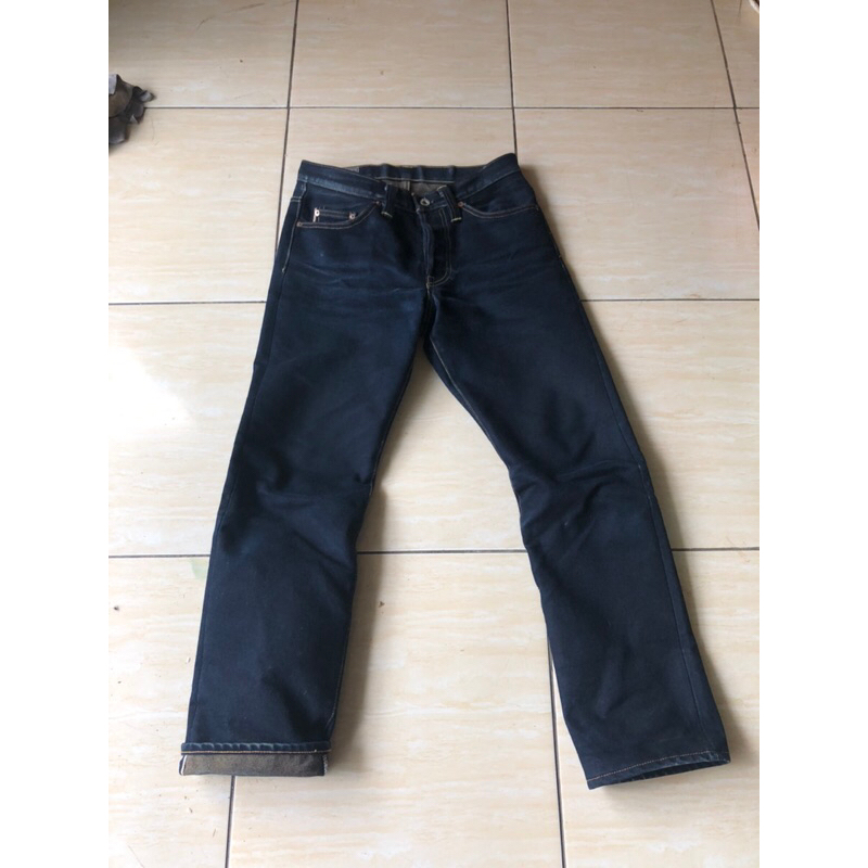 WINGMAN DENIM - INDIBROWN 17oz SIZE 30 •SECOND•