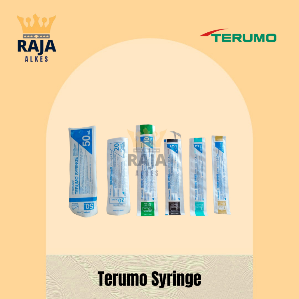 Terumo Spuit 1cc, 3 cc, 5 cc,10 cc, 20 cc & 50 cc Spuit Terumo 1cc, 3cc, 5cc, 10cc, 20cc & 50cc Teru