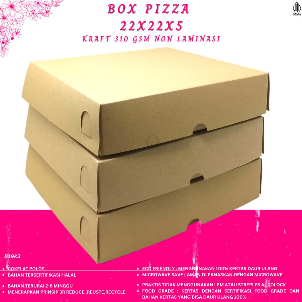 

Box Baju 22x22 Box Hijab 22x22 Dus Pizza 22x22x5 (B19K3-Non Laminasi)
