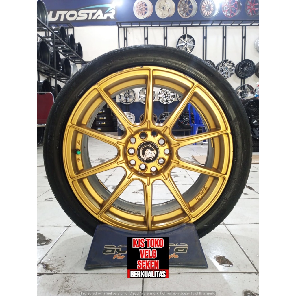 MENJUAL VELG RACING SECOND TERMURAH BERKUALITAS BUAT MOBIL ERTIGA LUXIO GRANDMAX BRV HRV HYUNDAI CRE
