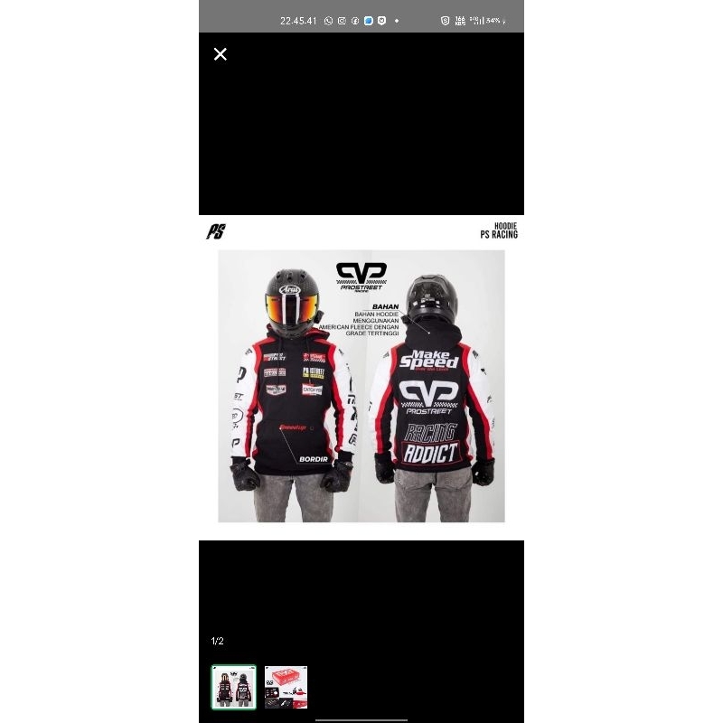 HOODIE PROSTREET CVP SECOND