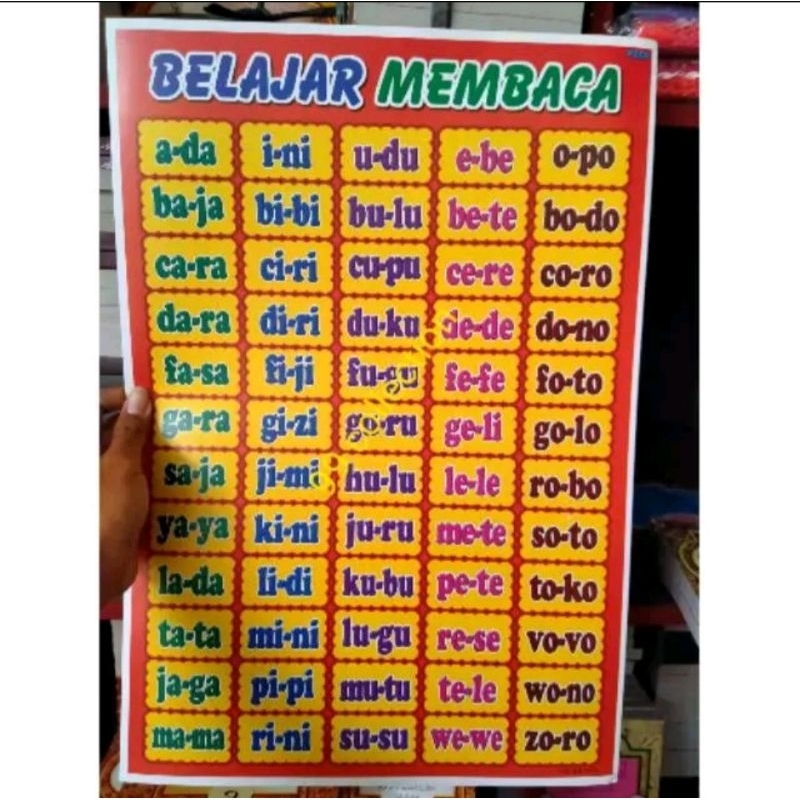 

STIKER MEMBACA ANAK