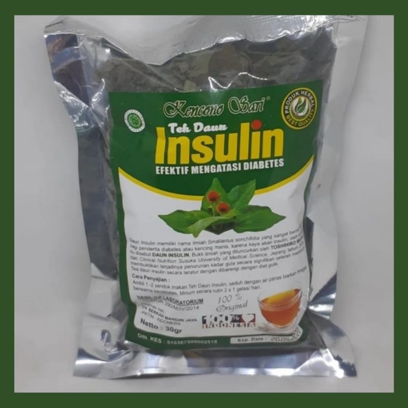

Teh daun Insulin curah Kencono Sari