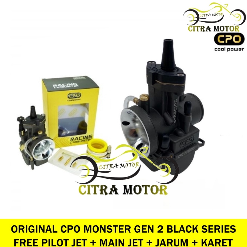 STOK TERBATAS BAYAR DI TEMPAT / COD KARBURATOR CPO GEN 2 RACING ORIGINAL PWK 24 26 28 30 32 34 SERIE