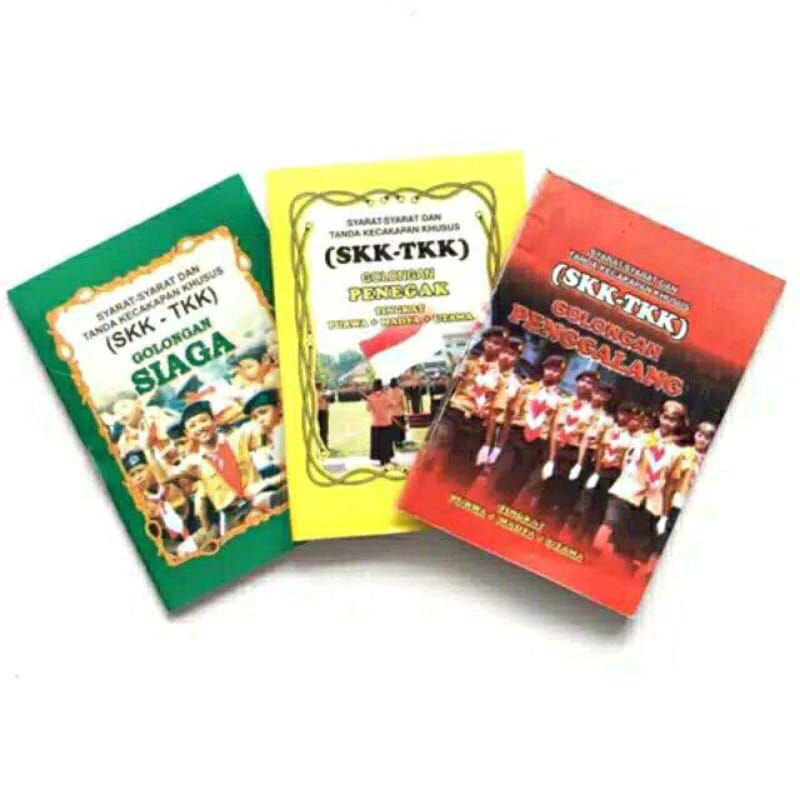 BUKU SKK-TKK PRAMUKA SIAGA / BUKU SKK -TKK PRAMUKA PENGGALANG / BUKU PRAMUKA SKK-TKK PENEGAK