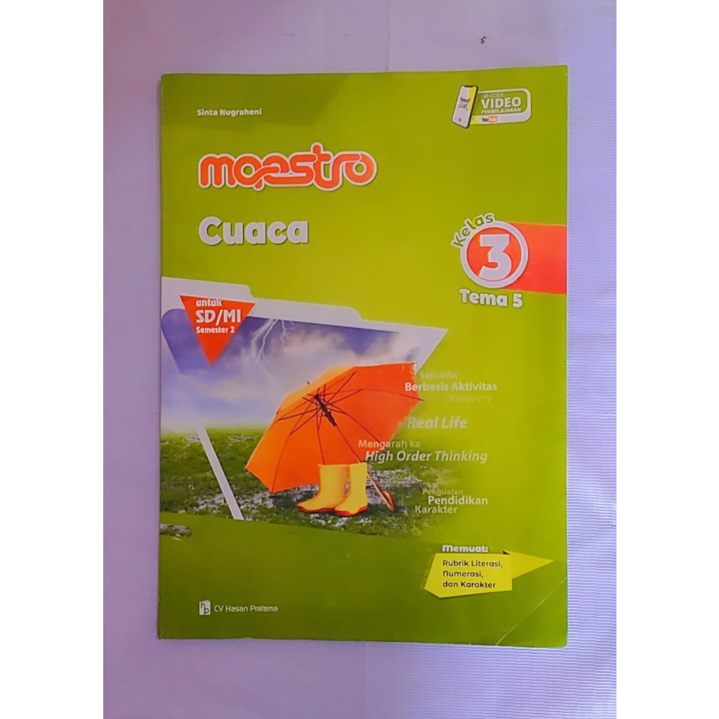 LKS MAESTRO KELAS 3 TEMA 5 CUACA DAN TEMA 6 ENERGI DAN PERUBAHANYA SD/MI SEMESTER 2 CV HASAN PRATAMA