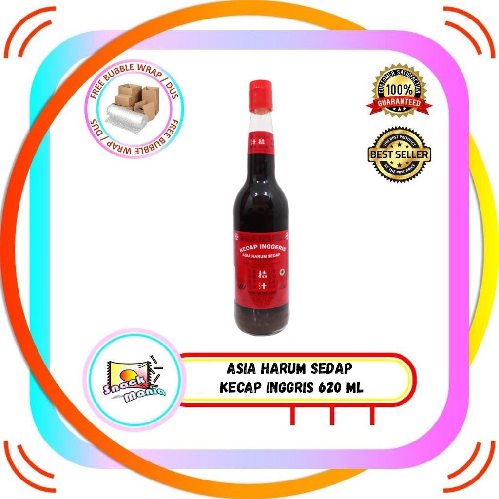 

Kecap Saus Inggris Asia Harum Sedap ~ 620 ml