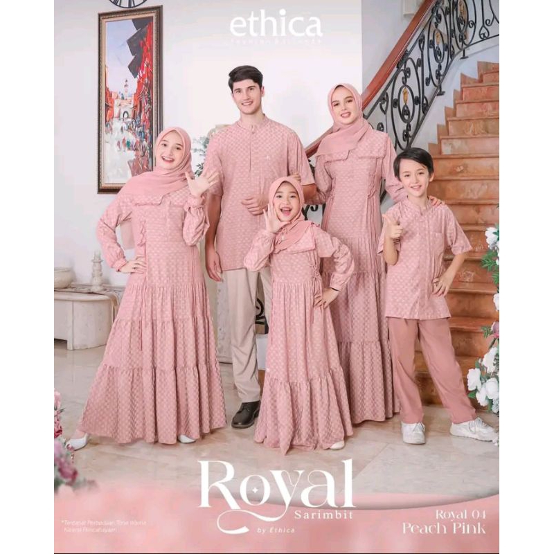 Sarimbit Elfa Ethica Royal 04 Peach Pink
