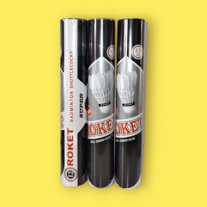 Roket Hitam Shuttlecock / Shuttlecock Badminton / Kok Bulutangkis