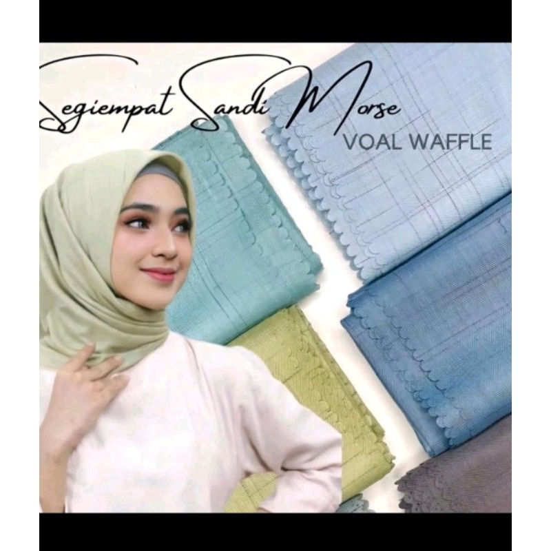 HIJAB SEGI EMPAT AZARA SUPERFASHION