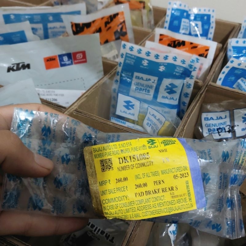 KAMPAS REM BELAKANG PULSAR 200NS KAWASAKI BAJAJ PULSAR 200 NS